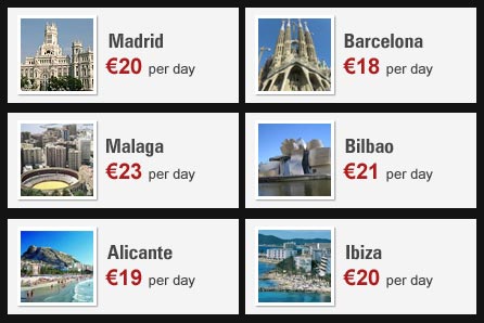 Spain Car Rental Deals